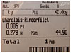 charolais-rinderfilet