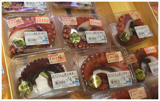 Lecker Oktopus-Tentakel